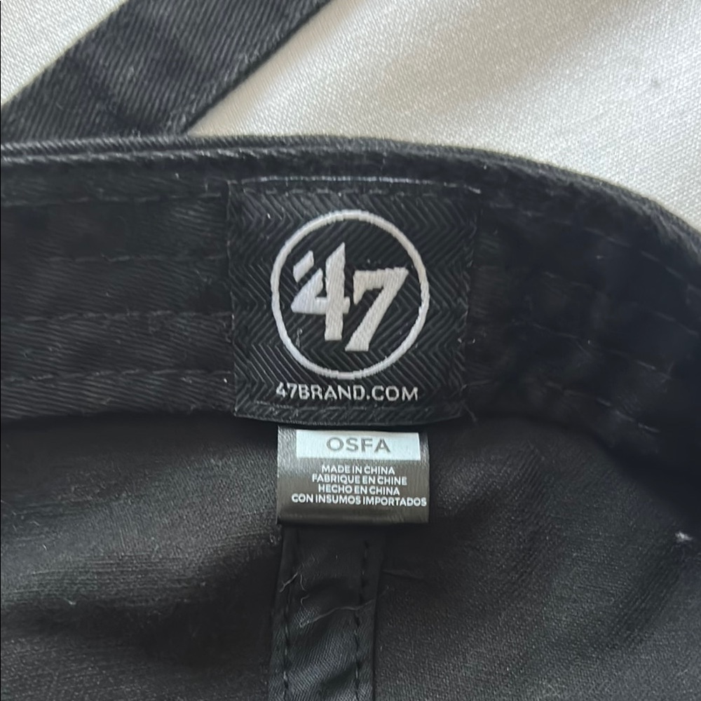 Black Burst 47 Logo Cap - Picture 5 of 5